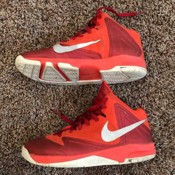Nike Basketball shoes, size 5.5Y - Picture 2 of 6